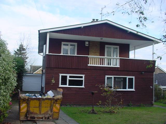 Modern Timber Frame House